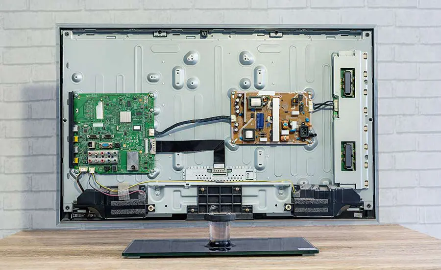 A close up of a computer
