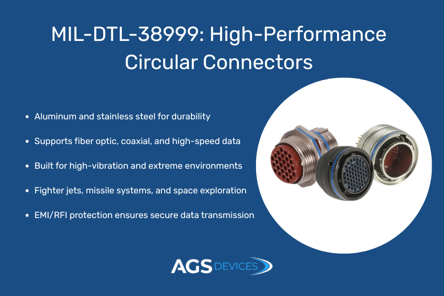 High performance circular connectors