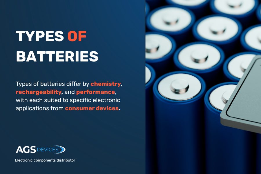 Types of Batteries: Chemistries & 4 Steps for Choosing the Right One 