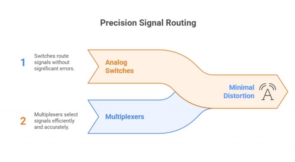precision signal routing infographics