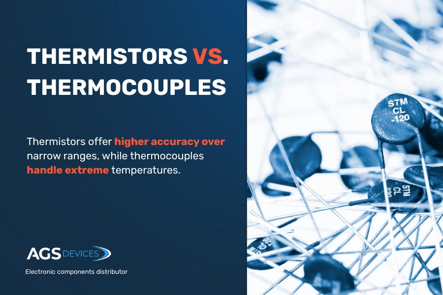 Thermistors vs. Thermocouples: Which Temperature Sensor Fits Your Application?  